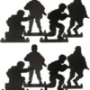 ProShot Steel Soldier Targets - Mixed (8 Pack)
