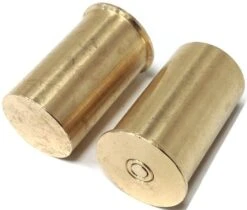 Pair Of 12 Gauge Brass Snap Caps