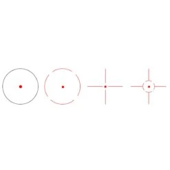 VictOptics 1x28x40 4 Reticule, 6 Level Red Dot Sight -Outdoor Hunting Shop 1565576856