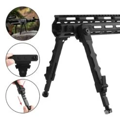 M-LOK Bipod 6 - 8 Inch For Handguards -Outdoor Hunting Shop H091c628260c141f79d21b077d9637ba44