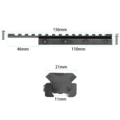 Rifleworks Dovetail 11mm To 20mm Picatinny Extended Tactical Scope Base -Outdoor Hunting Shop HTB1433CXQL0gK0jSZFtq6xQCXXaE