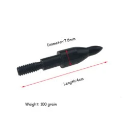 100 Grain Screw In Slim Field Point Arrowhead 20pack -Outdoor Hunting Shop HTB1I1vGd0HO8KJjSZFtq6AhfXXal 1