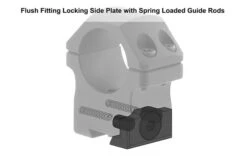 UTG PRO 1"/2PCs Medium Profile P.O.I Dovetail Rings -Outdoor Hunting Shop RDU012515 FEA 4