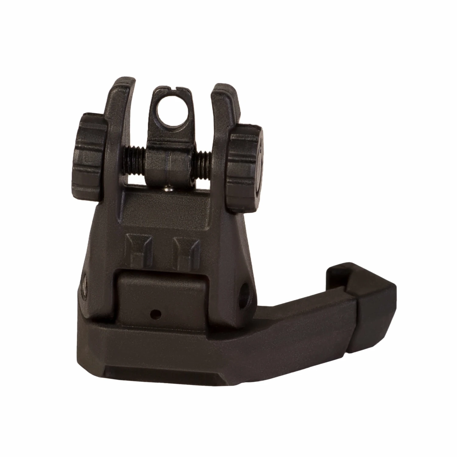 IMI Defense Polymer Rear Flip Up Sight 45 Degrees Offset 1 IMI Defense Polymer Rear Flip Up Sight 45 Degrees Offset