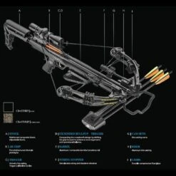 EK Archery Blade+ Compound Crossbow - 175lbs - Black -Outdoor Hunting Shop cr 070bp3