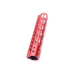 Red Ultralight M-Lok Free Float Handguard 10 Inch