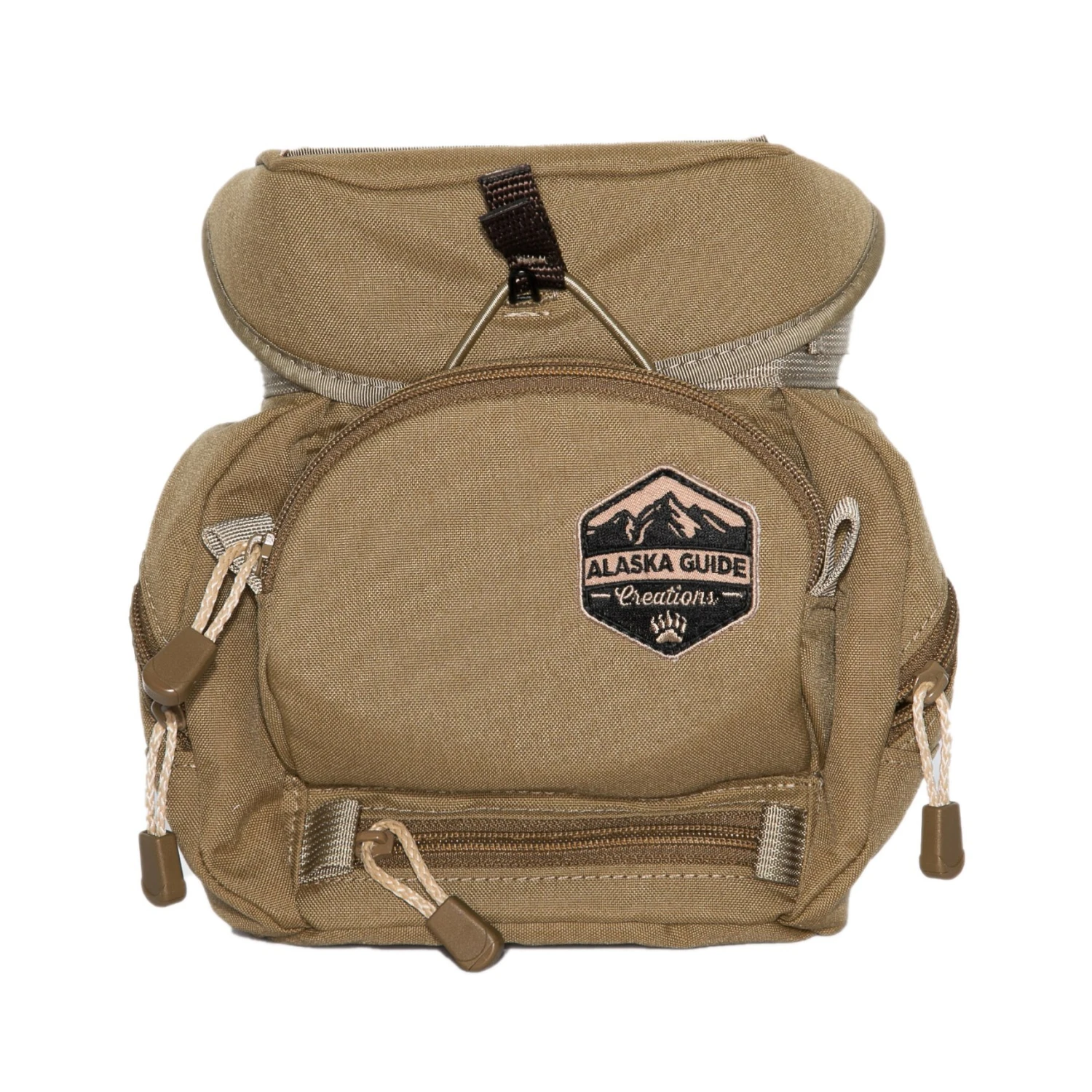 Alaska Guide Creations Kodiak C.U.B. With M.A.X. Pocket Bino Guide Pack - Coyote Brown 1 Alaska Guide Creations Kodiak C.U.B. With M.A.X. Pocket Bino Guide Pack - Coyote Brown
