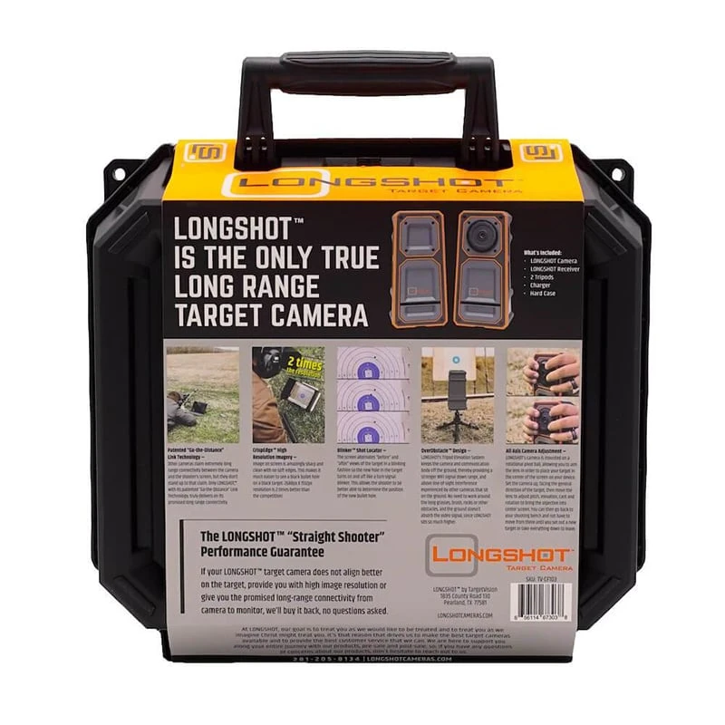 Longshot LR-3 - 2 Mile UHD Target Camera 1 Longshot LR-3 - 2 Mile UHD Target Camera
