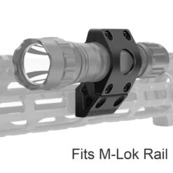 Rifleworks TLM2 Offset M-Lok 1 Inch Flashlight Mount -Outdoor Hunting Shop m2901