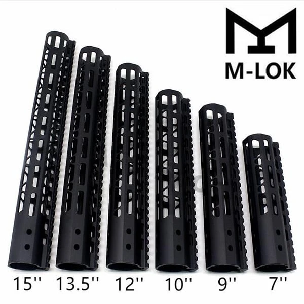 Rifleworks Slim Free Float M-Lok Handguard 13 1/5 Inch 2 Rifleworks Slim Free Float M-Lok Handguard 13 1/5 Inch - Image 2