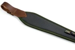 Riserva Rifle Sling In Leather With Ammo Holder - Natural Tanned Leather -Outdoor Hunting Shop retro 1608 Zoom 1