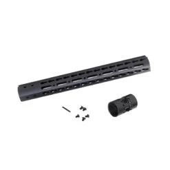 Rifleworks Free Float Keymod Handguard With Steel Nut - 13.5 Inch -Outdoor Hunting Shop s4711