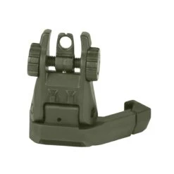IMI Defense Polymer Rear Flip Up Sight 45 Degrees Offset - Olive Drab Green -Outdoor Hunting Shop t2763