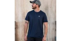 Vortex Men's Day Rucker Performance Tee Crown Blue - Large