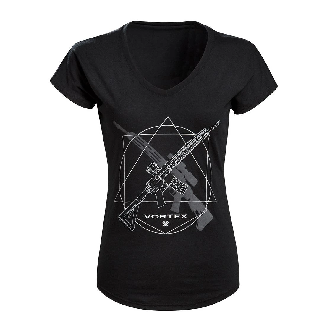 Vortex Optics Ladies Black Rifle T-Shirt - Large 2 Vortex Optics Ladies Black Rifle T-Shirt - Large - Image 2